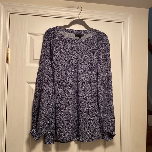 Lane Bryant Tops - New Lane Bryant Long Sleeve Blouse…size 16